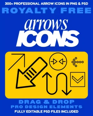 300 Royalty Free Arrow Icons