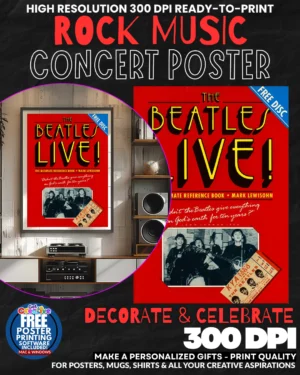 Beatles 9 Music Rock Concert Poster Wall Art