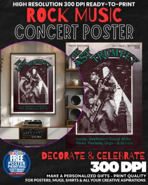 Last Trumpet 1 Music Rock Concert Poster Wall Art