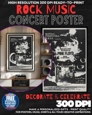 Pink Floyd 18 Music Rock Concert Poster Wall Art