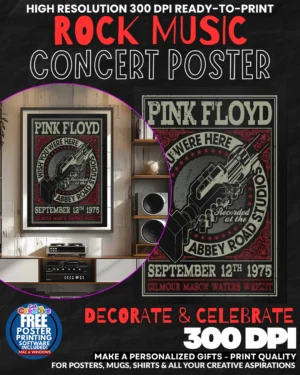 Pink Floyd 27 Music Rock Concert Poster Wall Art