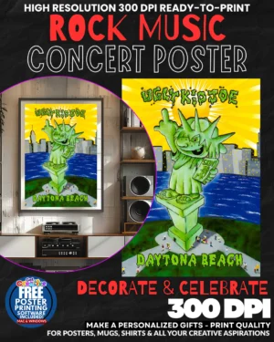 Ugly Kid Joe 1 Music Rock Concert Poster Wall Art