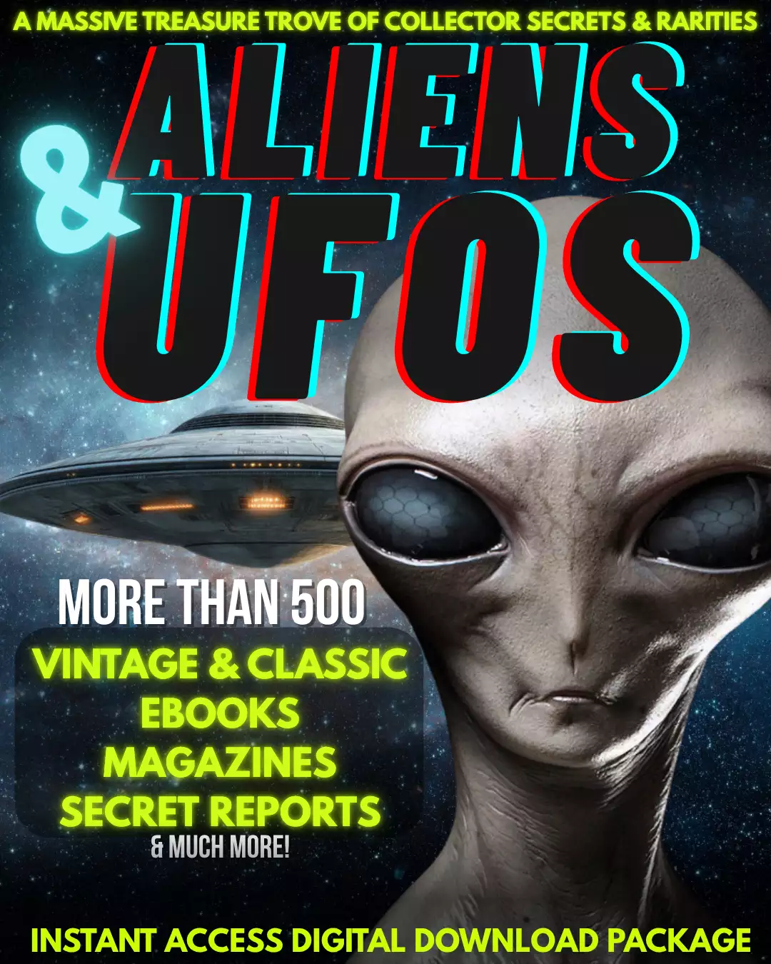 Aliens And UFOs Collector Pack