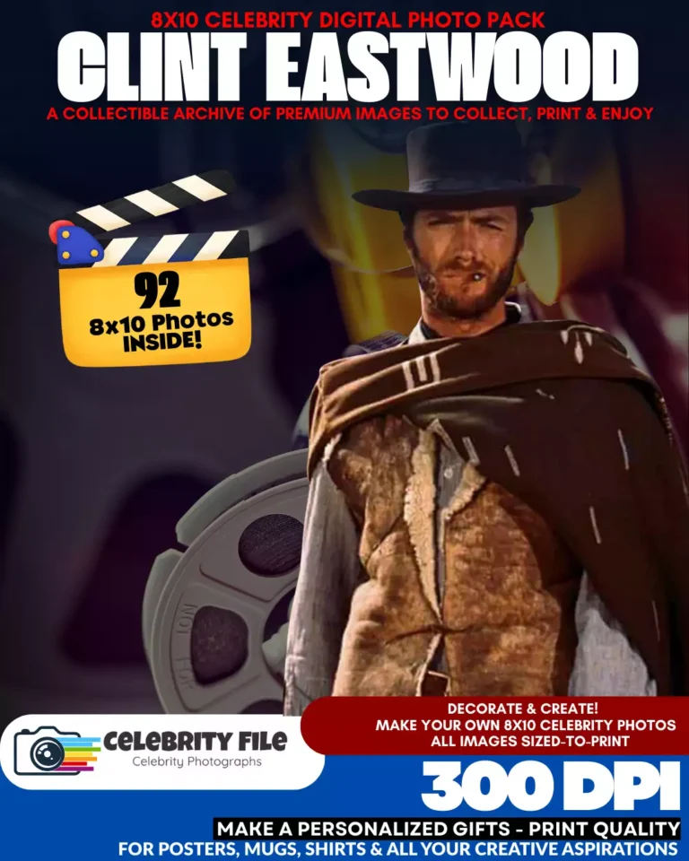 Clint Eastwood - Celebrity 8x10 Photo Pack