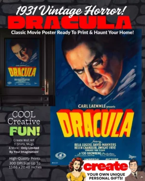 Dracula  1931 Bela Lugosi Movie Poster