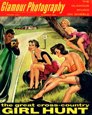 Glamour Photography 1957 - Cross Country Girl Hunt