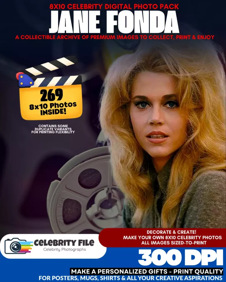 Jane Fonda - Celebrity 8x10 Photo Pack