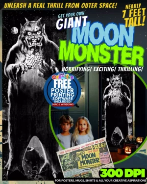 Monster Size Monsters - Giant Moon Monster
