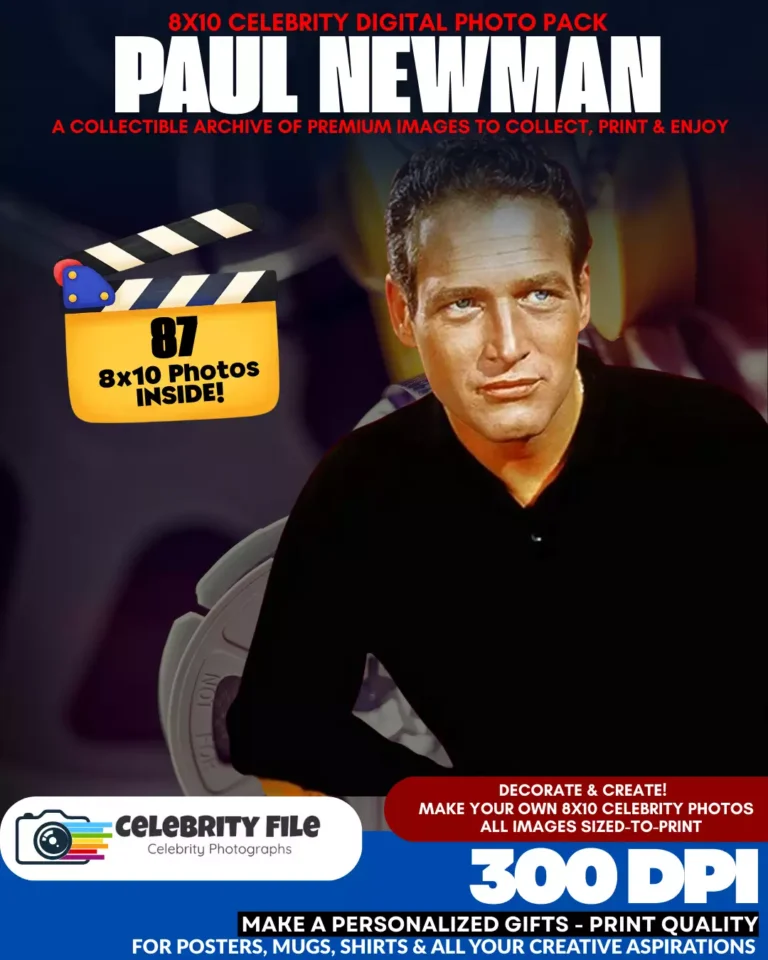 Paul Newman - Celebrity 8x10 Photo Pack