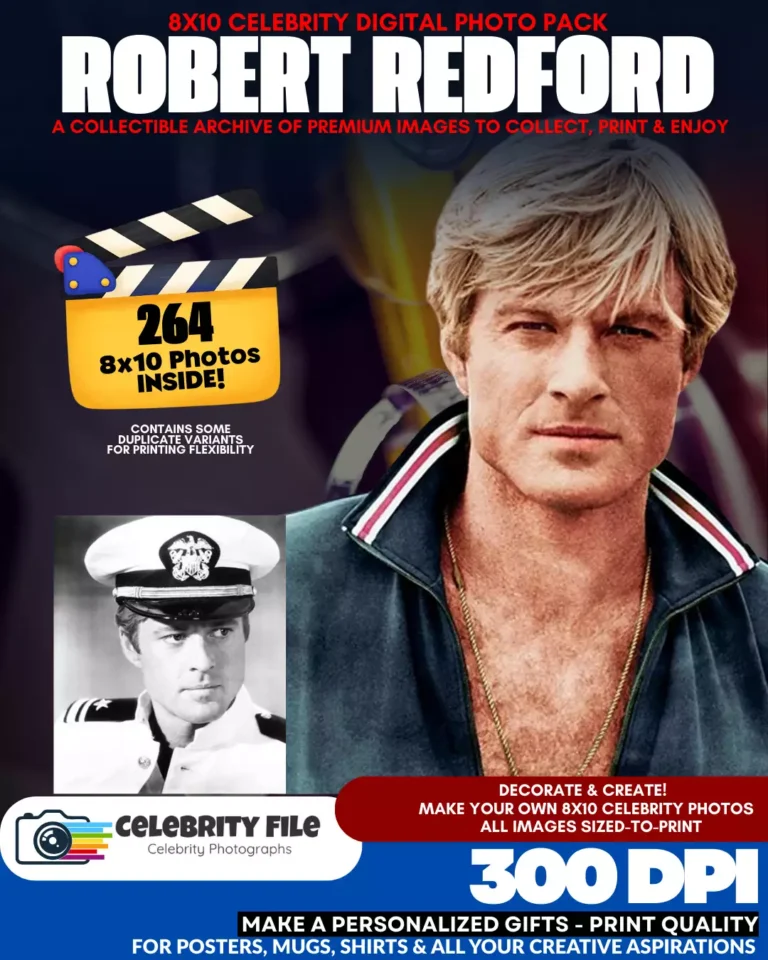 Robert Redford - Celebrity 8x10 Photo Pack