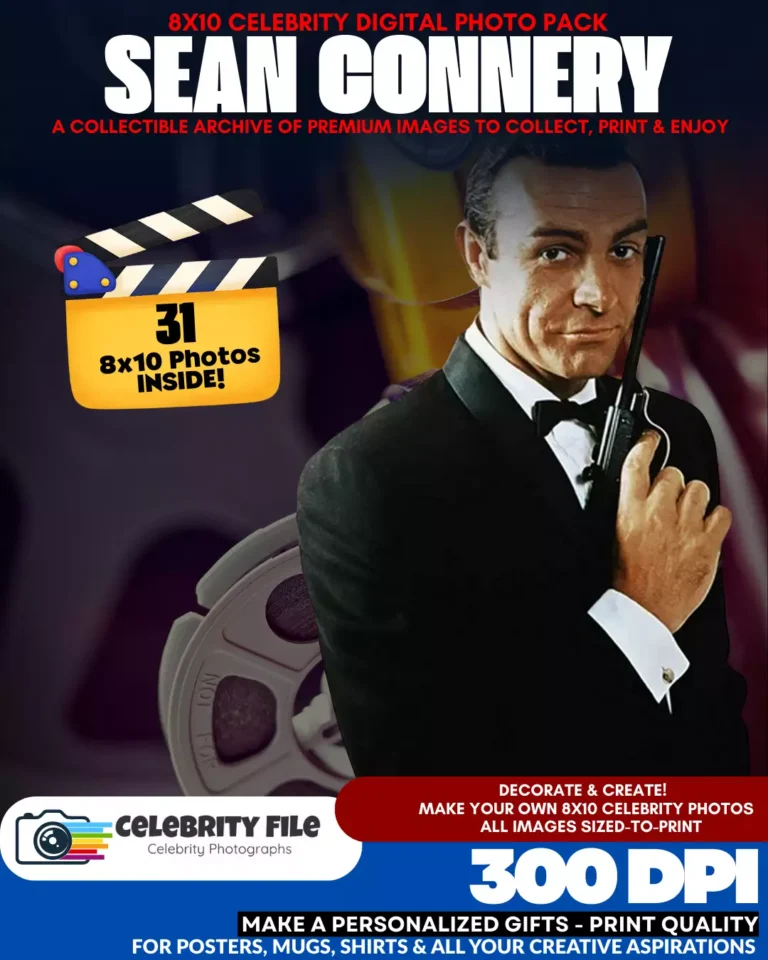 Sean Connery - Celebrity 8x10 Photo Pack