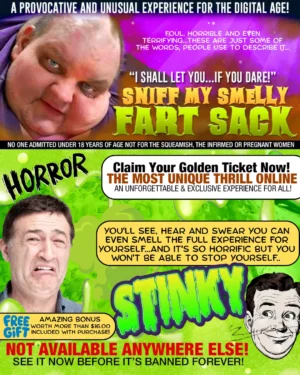 Sniff My Smelly Fart Sack