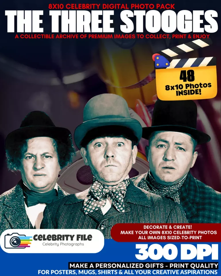 The Three Stooges - Celebrity 8x10 Photo Pack