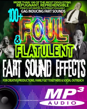 100+ Foul & Flatulent Fart Sound Effects