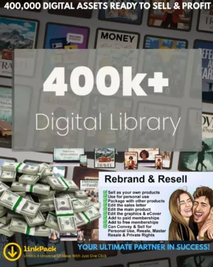 400K Digital Assets Library With Resale Rights