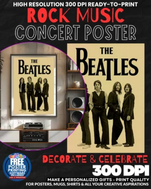 Beatles 10 Music Rock Concert Poster Wall Art
