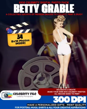 Betty Grable - Celebrity 8x10 Photo Pack