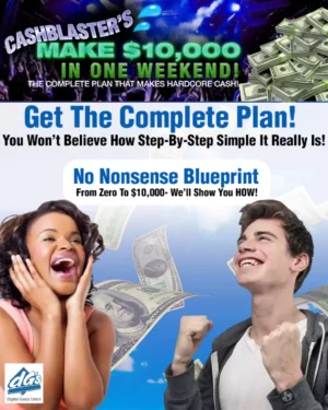 CashBlasters Make 10K In One Weekend
