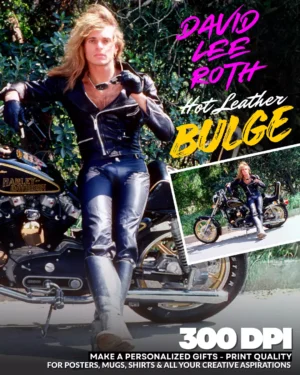 David Lee Roth - Hot Leather Bulge Photo