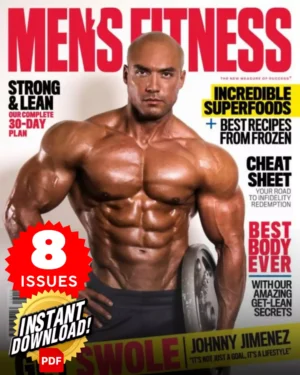 Mens Fitness Magazine - 8 Issues