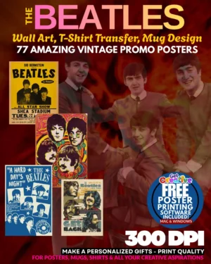 The Beatles - 77 Amazing Promo Posters