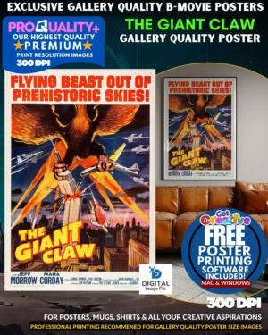 The Giant Claw - Gallery Quality B Movie Poster